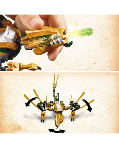 Конструктор Lego Ninjago - Златният дракон (70666) - 5