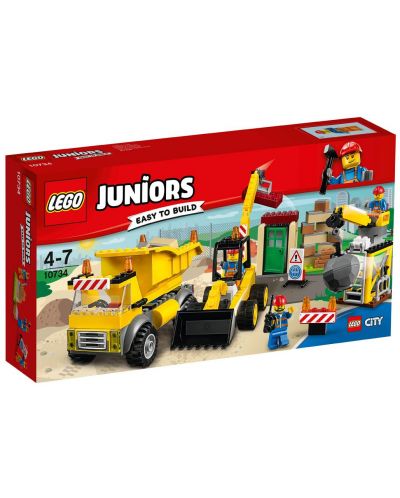 Конструктор Lego Juniors - Зона за разрушаване (10734) - 1