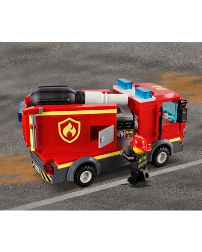 Конструктор Lego City - Спасителна акция от пожар в бургер бар (60214) - 14