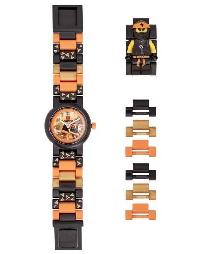 Ръчен часовник Lego Wear - Ninjago,  Cole - 4
