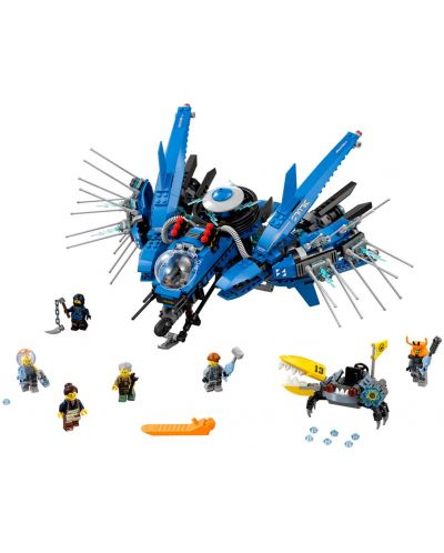 Конструктор Lego Ninjago - Светкавичен самолет (70614) - 6