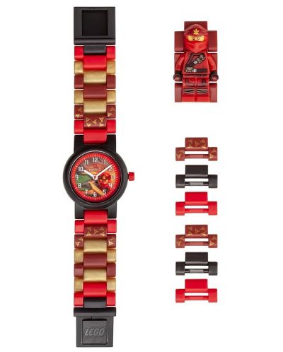 Ръчен часовник Lego Wear - Ninjago,  Kai - 3