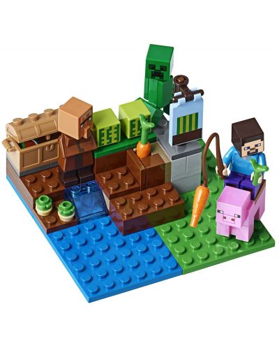 Конструктор Lego Minecraft - Фермата за пъпеши (21138) - 4