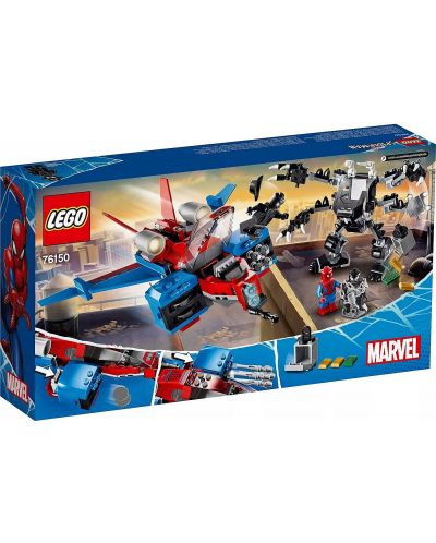 Конструктор Lego Marvel Super Heroes - Spiderjet vs. Venom Mech (76150) - 2