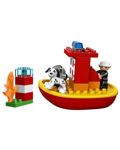Конструктор Lego Duplo - Пожарникарска лодка (10591) - 4