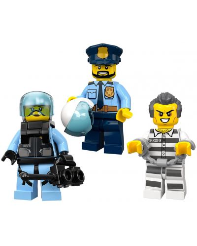Конструктор Lego City - Полиция в небето, въздушна база (60210) - 11