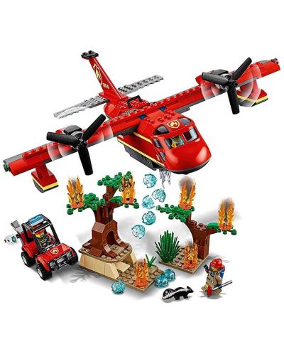 Конструктор Lego City - Пожарникарски самолет (60217) - 5
