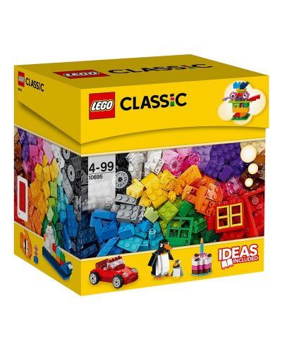 Конструктор LEGO Classic - Кутия за творческо строителство (10695)