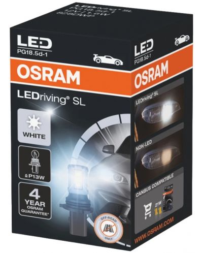 LED Авто крушка Osram - P13W, 828DWP, LEDriving SL - 1