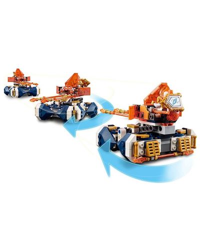 Конструктор Lego Nexo Knights - Летящата машина за дуели на Lance (72001) - 3
