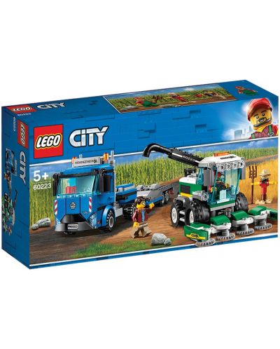 Конструктор Lego City - Транспортьор за комбайни (60223) - 9