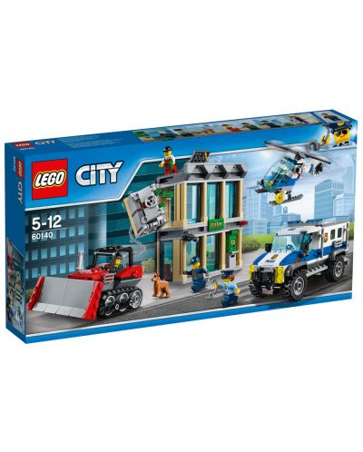 Конструктор Lego City - Взлом с булдозер (60140) - 1