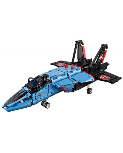 Конструктор Lego Technic  - Реактивен самолет за състезания (42066) - 2