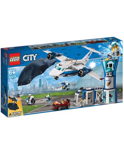 Конструктор Lego City - Полиция в небето, въздушна база (60210) - 10