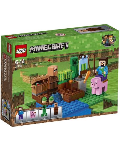 Конструктор Lego Minecraft - Фермата за пъпеши (21138) - 1