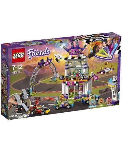 Конструктор Lego Friends - Денят на голямото състезание (41352) - 1