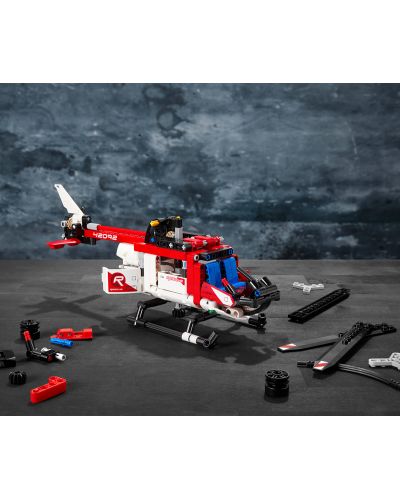 Конструктор Lego Technic - Спасителен хеликоптер (42092) - 8