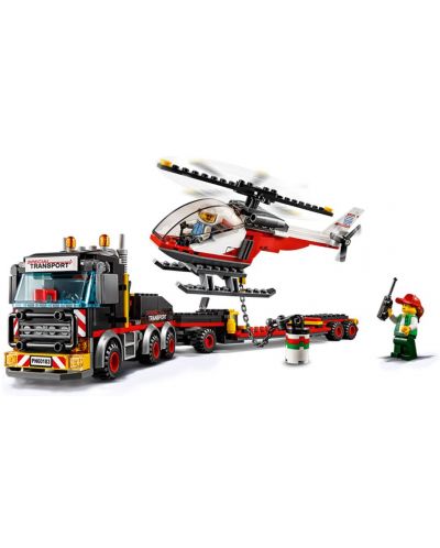 Конструктор Lego City - Транспорт за тежки товари (60183) - 3