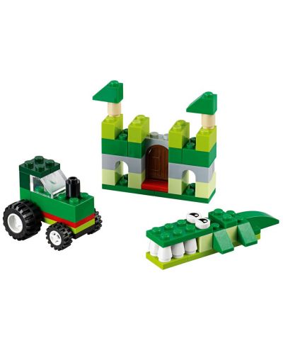 Конструктор Lego Classic - Зелена кутия за творчество (10708) - 3