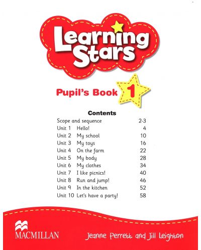 Learning Stars 1: Pupil's Book / Английски език (Учебник) - 3