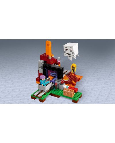 Конструктор Lego Minecraft - Портал към Ада (21143) - 5