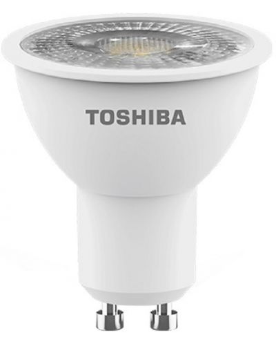 LED крушка за луна Toshiba - GU10, 4=50W, 345 lm, 3000K - 1