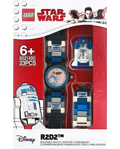Ръчен часовник Lego Wear - Star Wars, R2D2 - 5