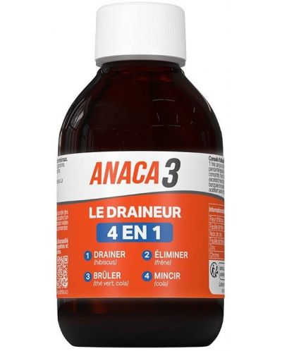 Le Draineur 4 en 1 Формула за оптимално телесно тегло, 250 ml, Anaca3 - 1