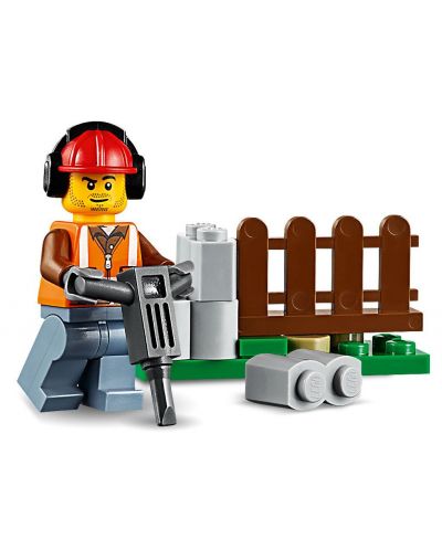 Конструктор Lego City - Строителен товарач (60219) - 9