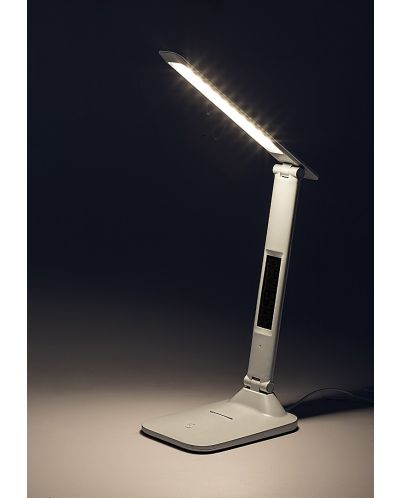 LED Настолна лампа Rabalux - Deshal 74015, IP2 0, 5 W, димируема, бяла - 2