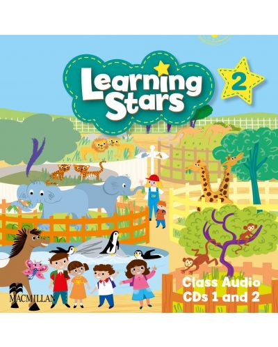 Learning Stars Level 2: Class Audio CDs / Английски език - ниво 2: 2 CD - 1