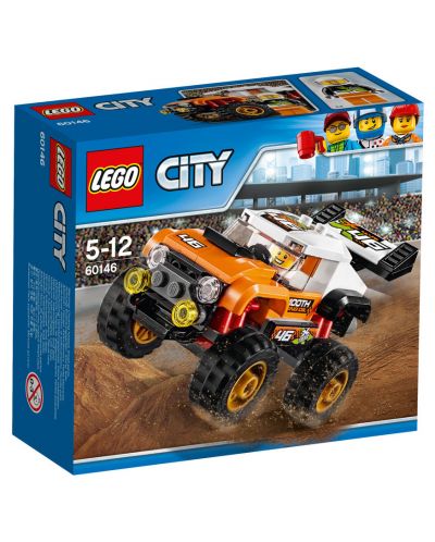 Конструктор Lego City - Камион за каскади (60146) - 1