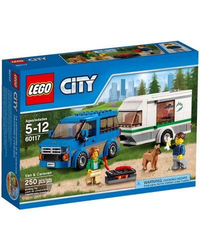 Конструктор Lego City - Каравана и микробус (60117) - 1