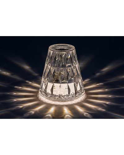 LED Настолна лампа Rabalux - Siggy 76004, RGB, IP 20, 2 W, прозрачна - 3