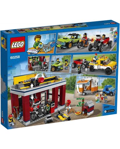 Конструктор Lego City Nitro Wheels - Сервиз за тунинг (60258) - 1
