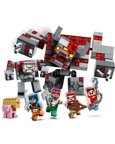 Конструктор Lego Minecraft - Битката за Redstone (21163) - 4