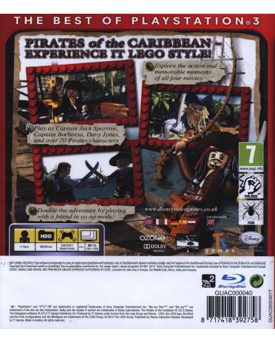 LEGO Pirates of the Caribbean - Essentials (PS3) - 3
