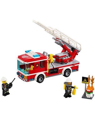 Конструктор Lego City - Пожарникарски камион със стълба (60107) - 4
