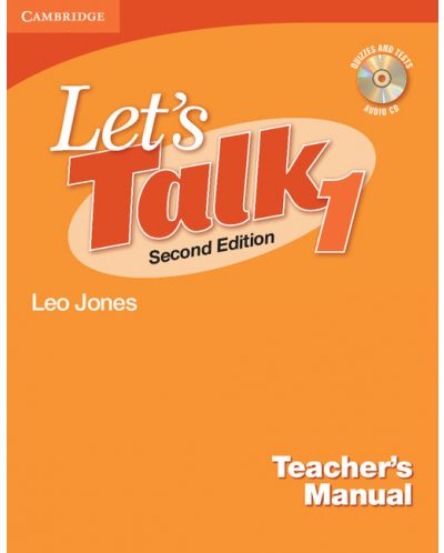 Let's Talk Level 1 Teacher's Manual with Audio CD - 1