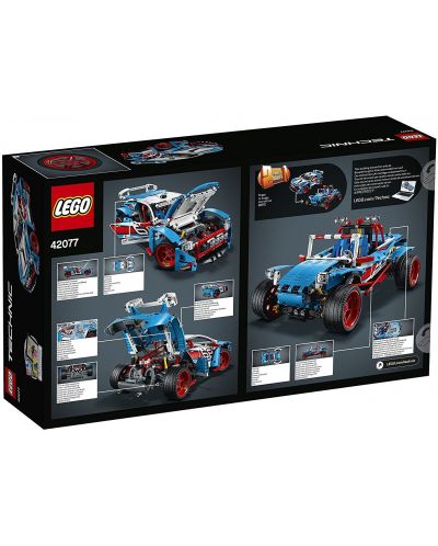 Конструктор Lego Technic - Кола за рали (42077) - 8