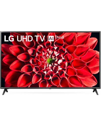 Смарт телевизор LG - 55UN71003LB, 55&quot;, 4K, IPS, UltraHD, ThinQ AI, черен