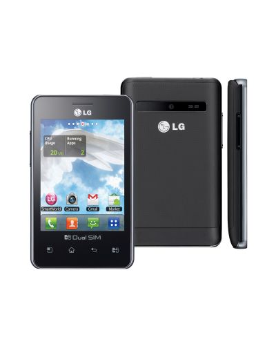 LG Optimus L3 Dual - черен - 3