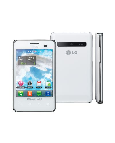 LG Optimus L3 Dual - бял - 4