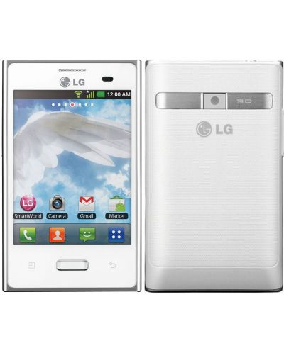 LG Optimus L3 - бял - 6
