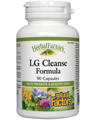 LG Cleanse, 90 капсули, Natural Factors - 1
