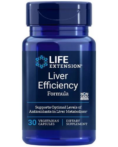 Liver Efficiency Formula, 30 веге капсули, Life Extension - 1