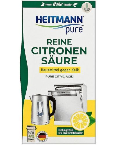 Лимонена киселина на прах Heitmann - Pure, 350 g - 1