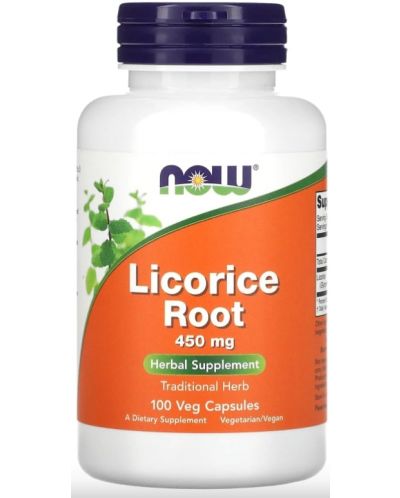 Licorice Root, 100 капсули, Now - 1