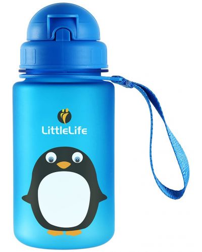 Бутилка за вода LittleLife - Пингвин