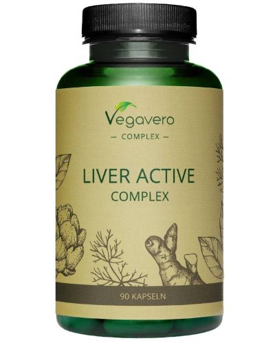 Liver Active Complex, 90 капсули, Vegavero - 1